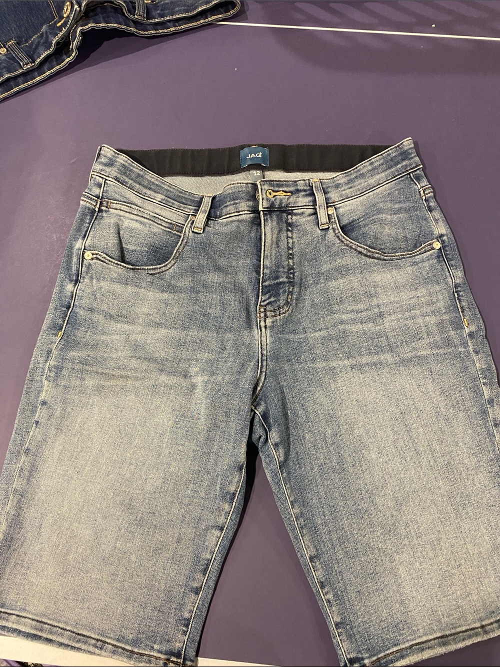 Jag Jeans Light Blue Relaxed Denim Shorts